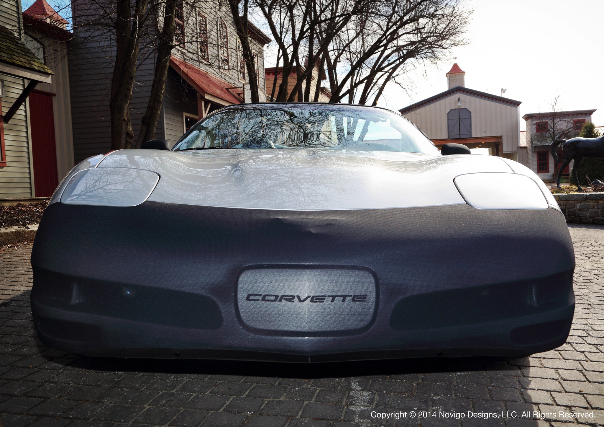 Face Mask Pattern Corvette NoviStretch® C5 Corvette Front Bumper Mask, FBM550V