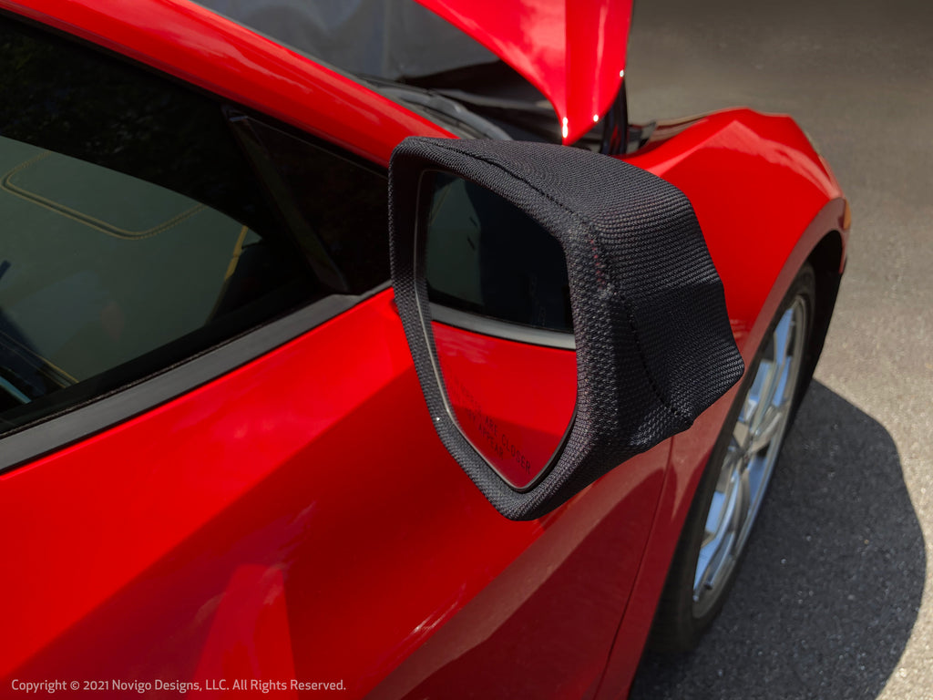 Corvette clearance mirror covers
